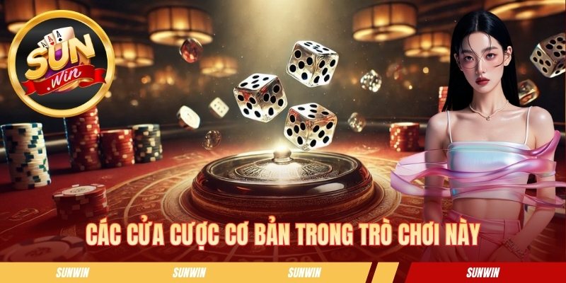 Live Tài Xỉu SUNWIN - Mẹo Đặt Cược Chuẩn Từ Các Cao Thủ Các cửa cược cơ bản trong trò chơi này